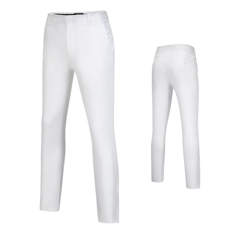 PGM 高尔夫裤子 男士夏季长裤薄款 白色 KUZ056