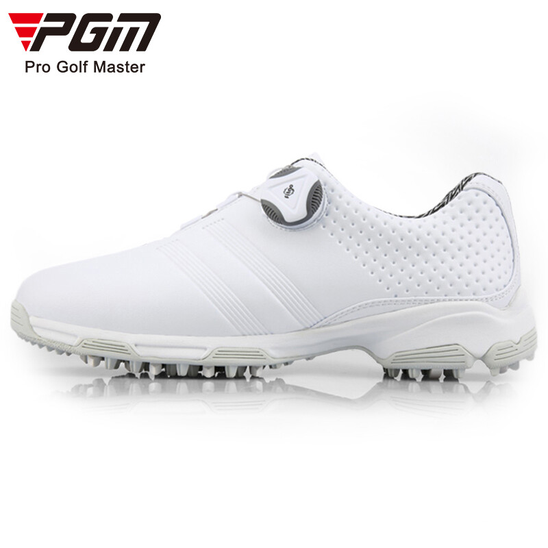 PGM 高尔夫女士球鞋 女士防水鞋子 全白色 XZ115