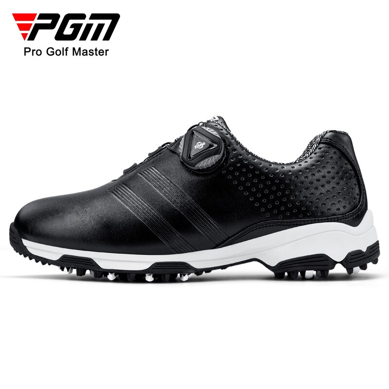 PGM 高尔夫女士球鞋 女士防水鞋子 黑色 XZ115 