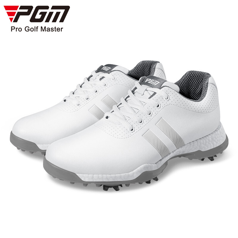 PGM 高尔夫球鞋女 女士高尔夫运动鞋子 白灰色 XZ167 