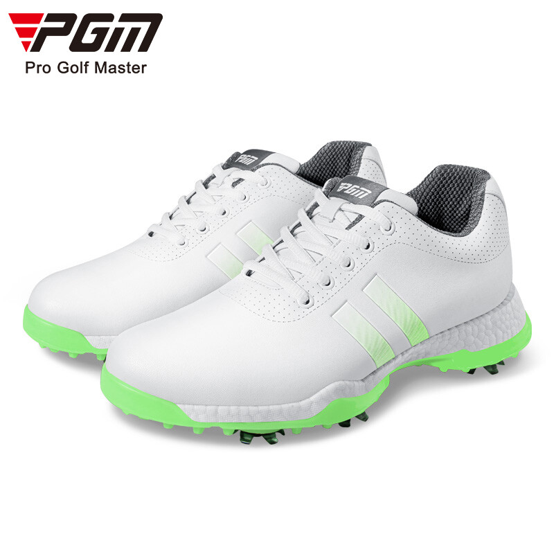PGM 高尔夫球鞋女 女士高尔夫运动鞋子 白荧光绿 XZ167 