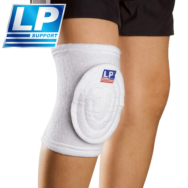 LP欧比 606A 两面弹运动用垫片护膝（小孩尺寸） 白色