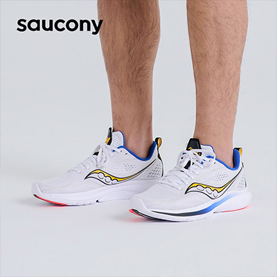 Saucony索康尼运动鞋跑步鞋男款比赛竞速跑鞋2022春夏KINVARA菁华13 S20723-84 白兰