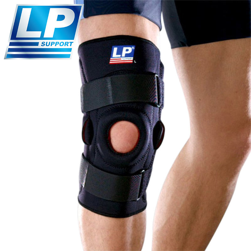LP欧比 710 运动用可调式垫片支撑护膝（运动护膝） 黑色