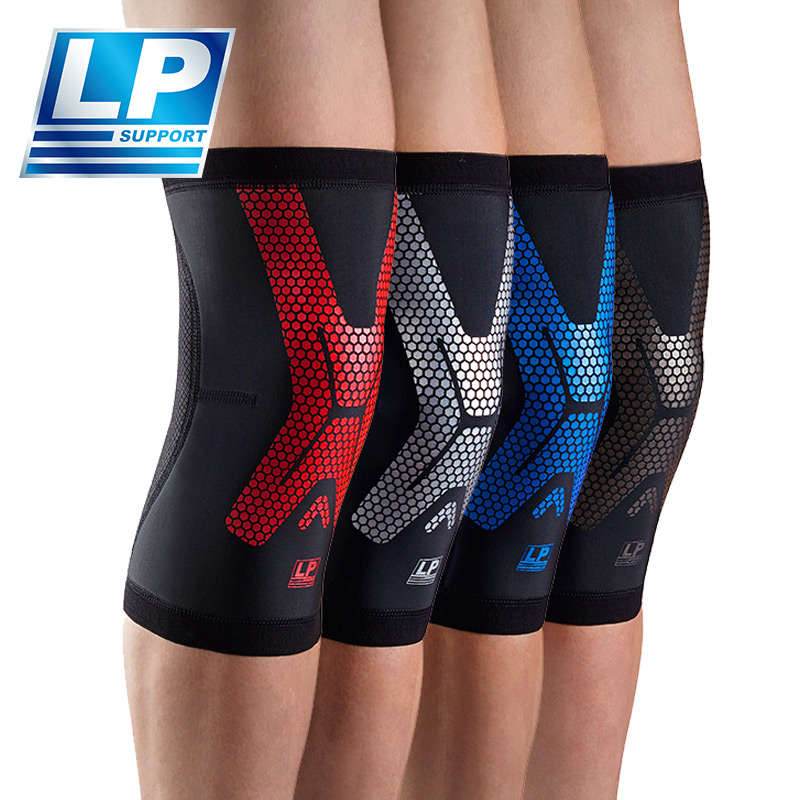 LP欧比 高透气型膝部护套（透气护膝）红色 CT71