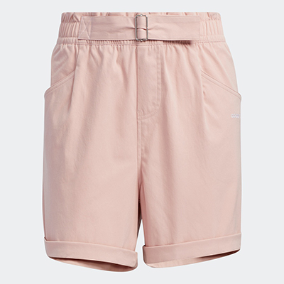 adidas阿迪达斯neo女装夏季运动短裤 H16290 粉色