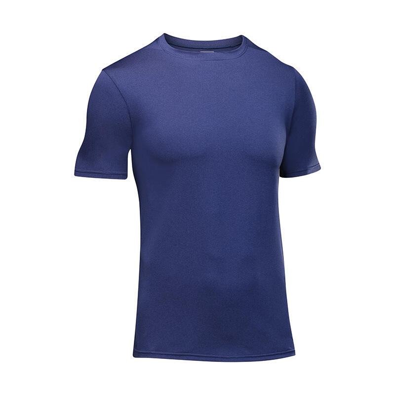 UABRAV安步威 男士健身运动短袖 夏季跑步速干T恤 威19 宝蓝色