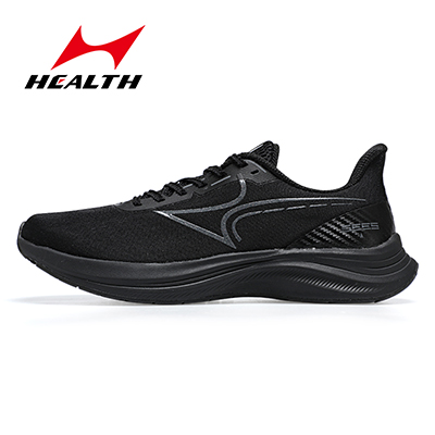 HEALTH/海尔斯新款男女轻便透气减震碳氢马拉松跑鞋789S+ 曜石黑