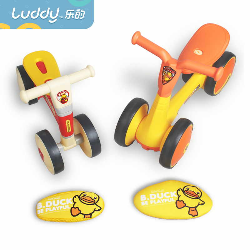 Luddy乐的 B.duck小黄鸭儿童滑行平衡车专用坐垫套1006