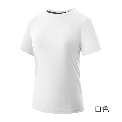奥尼捷短袖女夏季新款跑步健身T恤运动速干体恤马拉松训练服 白色