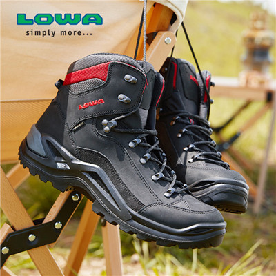 LOWA逆行者登山鞋RENEGADE GTX专业中帮防水防滑男徒步鞋 多色可选 L310945