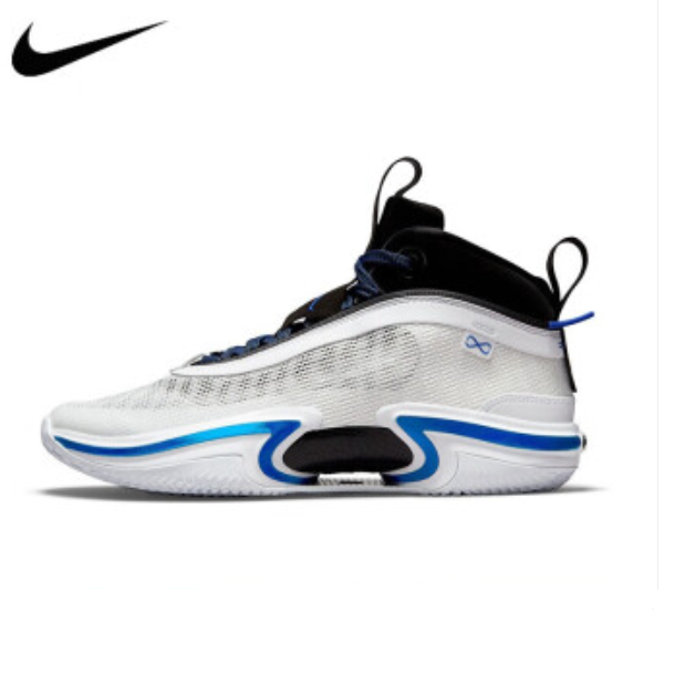 NIKE耐克篮球鞋 AJ36高帮篮球鞋白蓝款 男秋季新款AIR JORDAN运动鞋 DA9053-101