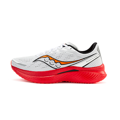 Saucony索康尼男款新款跑鞋ENDORPHIN SPEED啡速3跑步鞋男鞋竞速透气运动鞋 白/红