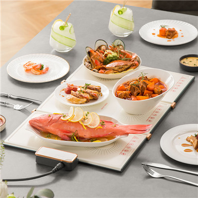 摩飞 暖菜板可折叠饭菜保温板热菜板家用桌面保温垫多功能加热餐桌 MR8300