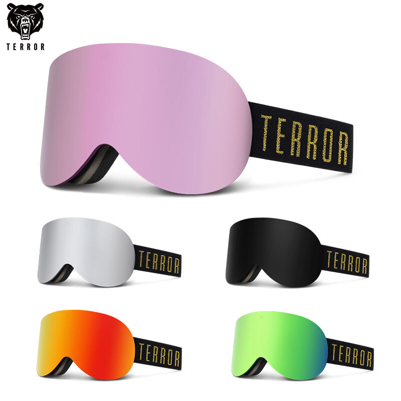 TERROR 男女滑雪眼镜柱面近视双层防雾滑雪护目镜单双板滑雪装备 多色可选 星耀5