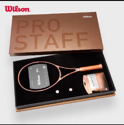 Wilson威尔胜 2023费德勒PROSTAFF专业PS97网球拍v14 全球限定礼盒 97/315 WR125711