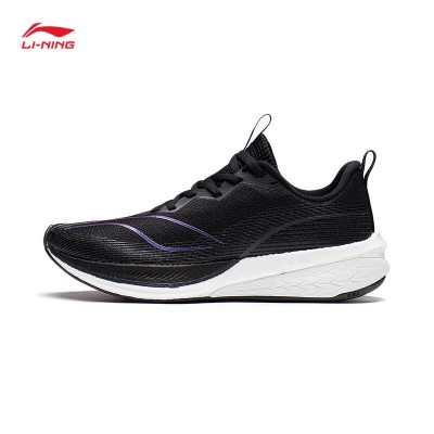 李宁赤兔6PRO跑步鞋 竞速跑鞋 女款运动鞋 路跑鞋 ARMT014-2 黑色  