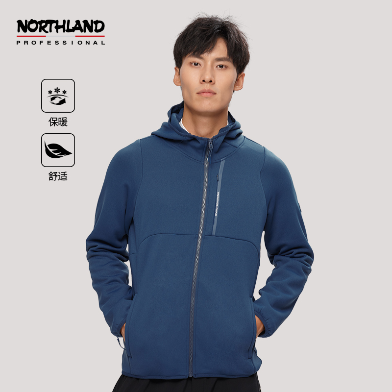 诺诗兰 绒外套男户外旅行休闲宽松保暖 多色可选 NFTCH5735S  