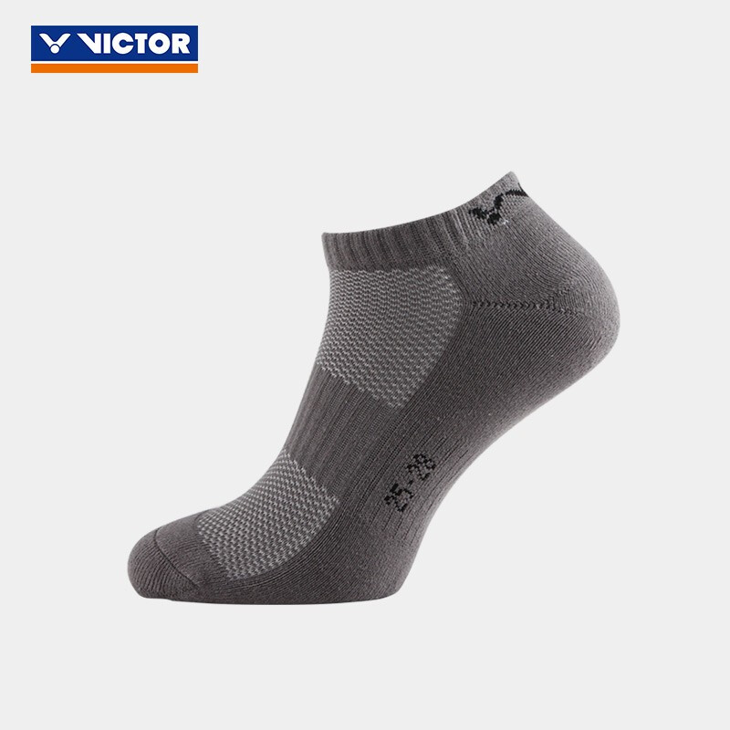 威克多VICTOR羽毛球袜 男士专业运动袜船袜短袜加厚棉袜 SK150 