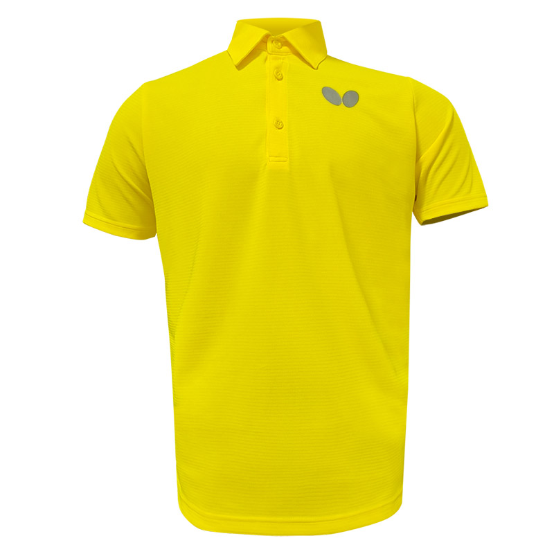 蝴蝶 BWH-273-11 乒乓球短袖T恤 黄色