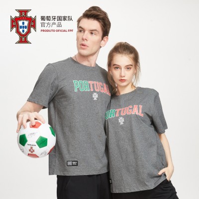 葡萄牙国家队官方商品丨欧洲杯新款T恤短袖球衣潮流纯棉C罗足球迷 ASPFPF21SHT002