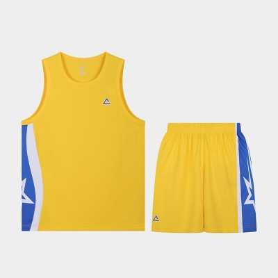 匹克（PEAK）篮球短套装男士夏季新款透气篮球训练套装球衣球裤 DF720011
