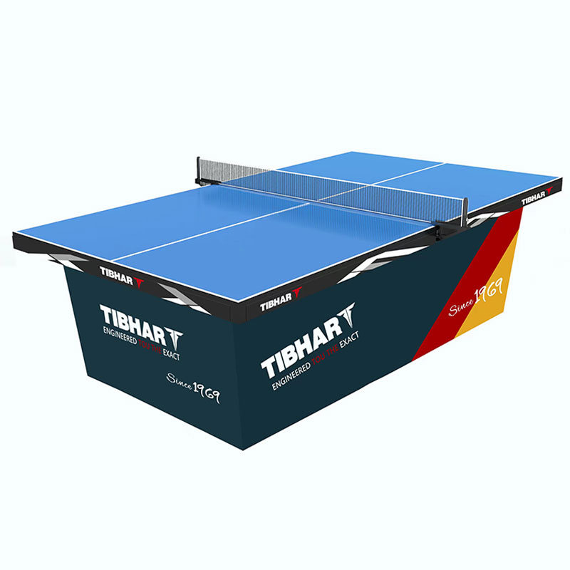 TIBHAR挺拔 乒乓球台 新款全包围旗舰款乒乓球桌 专业球台比赛用球台大赛乒乓球台 