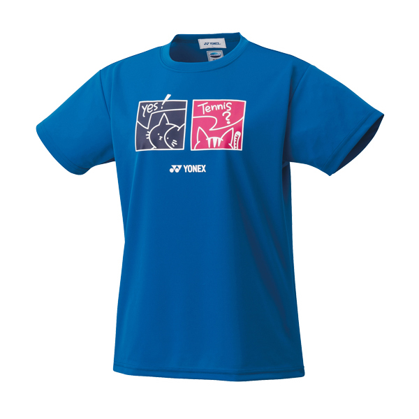 YONEX尤尼克斯羽毛球服 女款 速干运动T恤 运动短袖 16663YX 皇家蓝