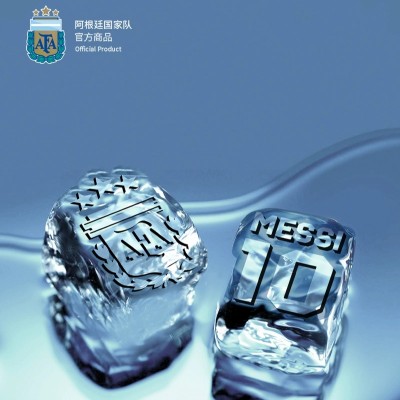 【三星冠军款】阿根廷队官方商品 硅胶冰格磨具冰块容器梅西球迷 ASPAFA23HHD009 
