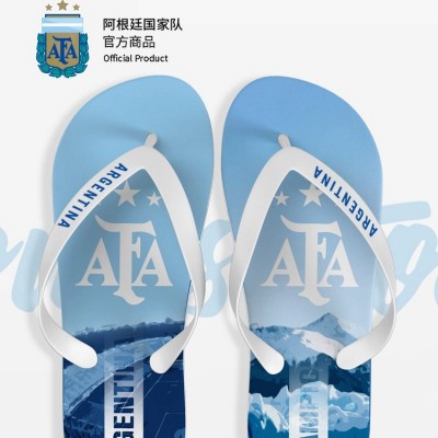 【三星冠军款】阿根廷国家队官方商品 人字拖凉鞋拖鞋梅西世界杯 ASPAFA23HHD005
