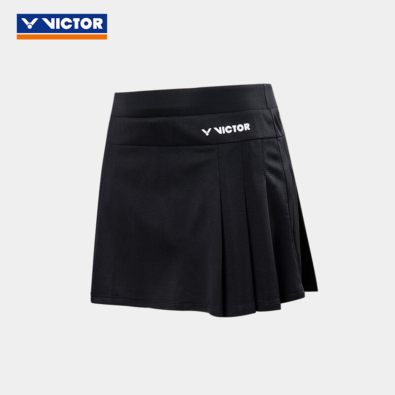 威克多VICTOR胜利 儿童 运动短裙 针织系列速干短裙 K-32302 黑色