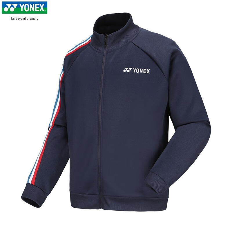 YONEX尤尼克斯羽毛球服 女款 运动休闲外套 训练系列运动上衣 250093BCR 藏青色