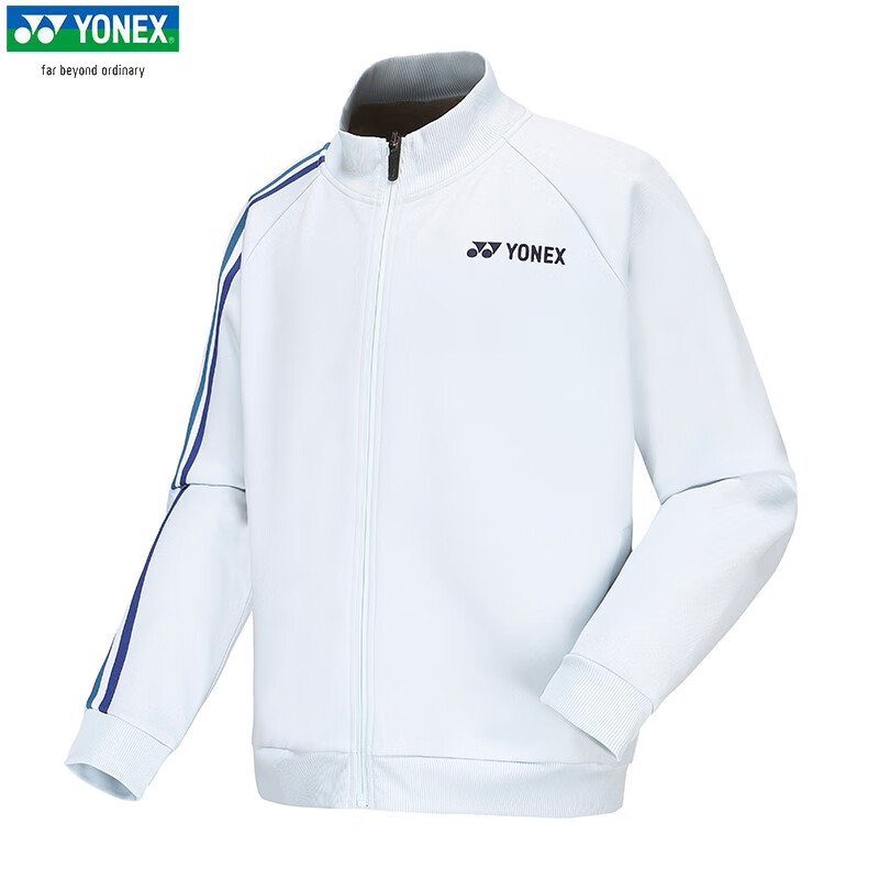 YONEX尤尼克斯羽毛球服 男款 运动休闲外套 训练系列运动上衣 150093BCR 火山灰色