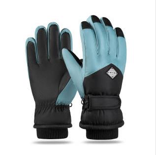 巴洛尼莫 滑雪手套男女户外骑行摩托车防风防水冬季加绒加厚保暖分指手套ST212