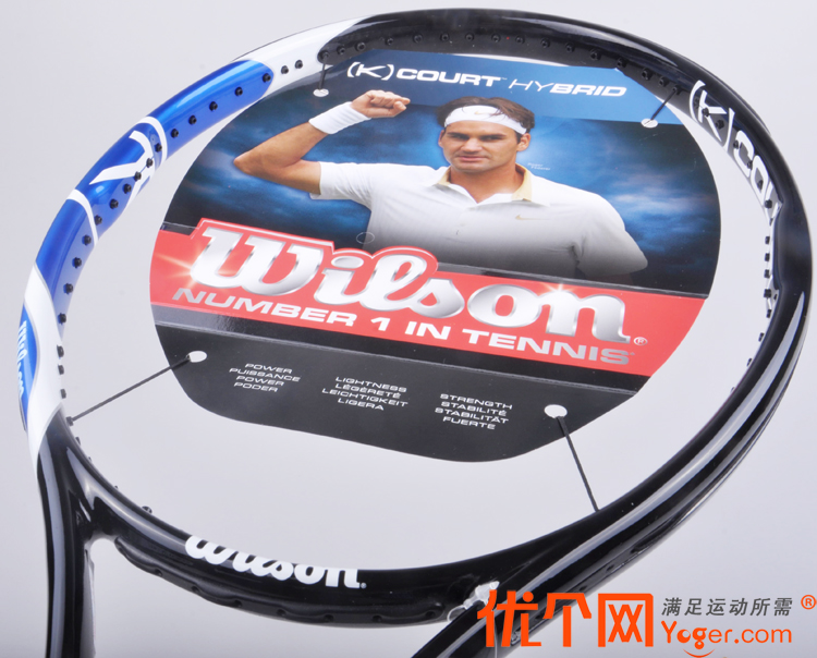 wilson 维尔胜(t5847-z k court hybrid blue惊艳之蓝