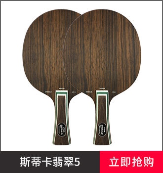 斯蒂卡乒乓球拍品牌-翡翠5