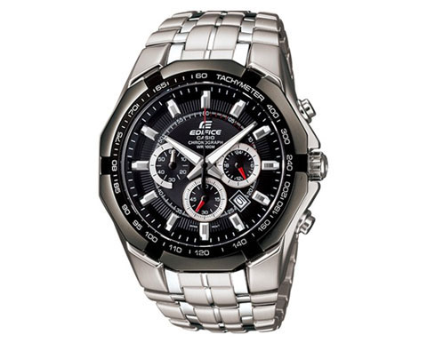 casio卡西欧edifice系列三眼赛车表ef-540d-1av