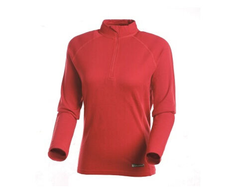 LA 1302001女士美丽诺滑雪速干内衣（厚）红色270g（精选美丽诺羊毛）