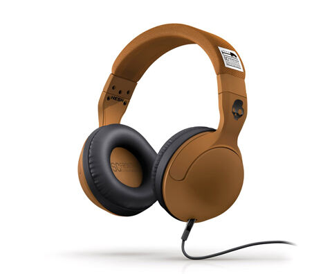 Skullcandy Hesh2 S6HSDY-222 骷髏頭隔音耳機(jī) 棕色帶Mic1版