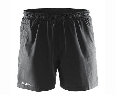 Craft PRIME 男款跑步短裤 带内衬 黑色