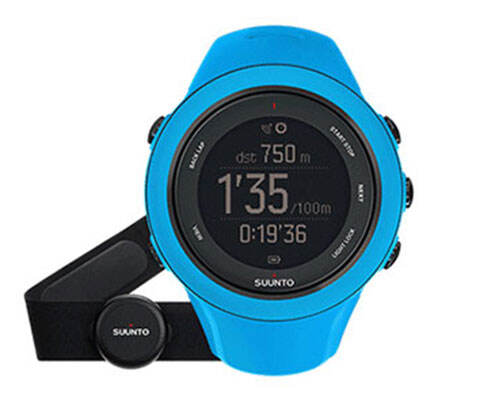 頌拓/松拓SUUNTO AMBIT3 拓野3 心率GPS戶(hù)外運(yùn)動(dòng)手表動(dòng)感藍(lán)（藍(lán)牙4.0，全新心率帶）