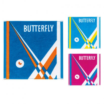 蝴蝶Butterfly WTT 107-1运动小毛巾，35*35厘米