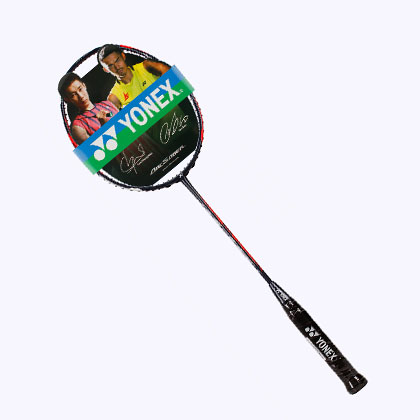 yonex尤尼克斯双刃77/duora77羽毛球拍 红白(双面框型,全新中端控球