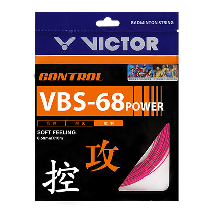 VICTOR胜利 羽毛球线 VBS-68P（良好的包球手感 适合进攻）