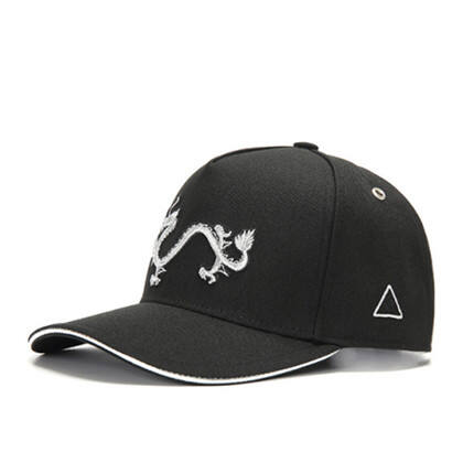 GC岗措棒球帽 喜马拉雅文化原创品牌 天龙护法系列 黑布银标 可调节帽围 男女通用旅行户外帽子