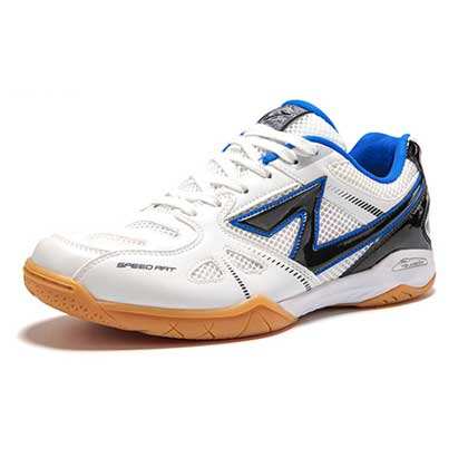 速博特专业乒乓球鞋 ST28006 闪电畅透缓震减压乒乓球鞋 白蓝 预售中，不接急单，敬请注意！