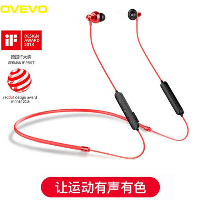 OVEVO/欧雷特 X10磁吸适用苹果颈挂运动跑步挂脖式双耳无线蓝牙耳机5.0