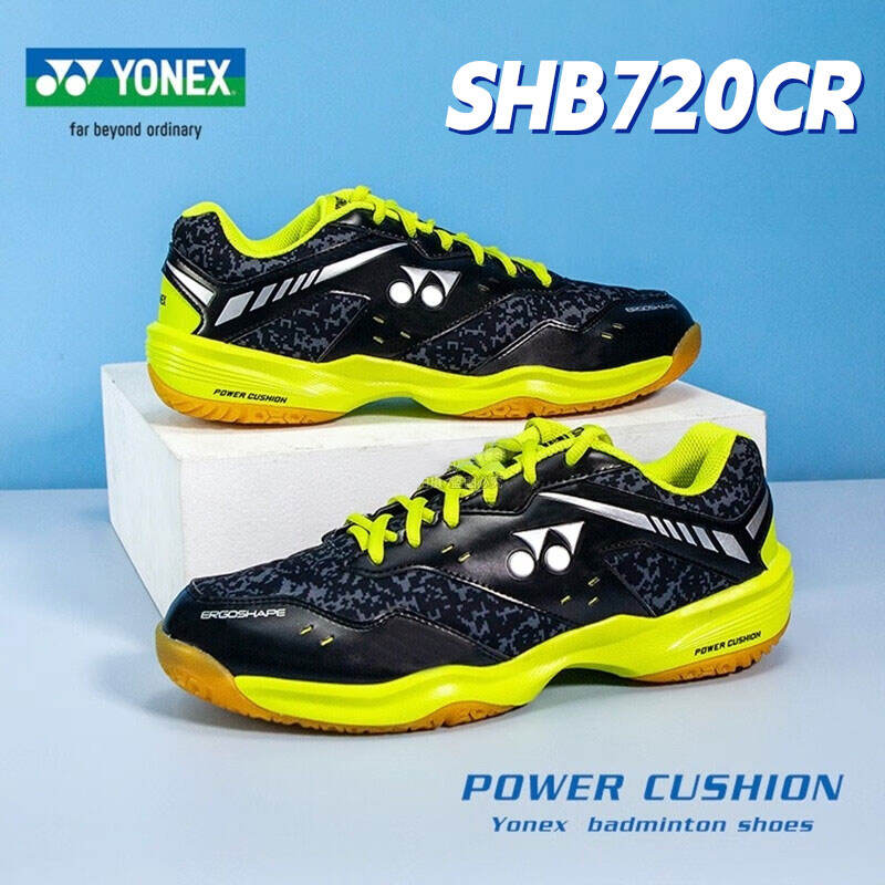 YONEX尤尼克斯羽毛球鞋 男款 比赛训练羽毛球鞋运动鞋 SHB720CR 黑色