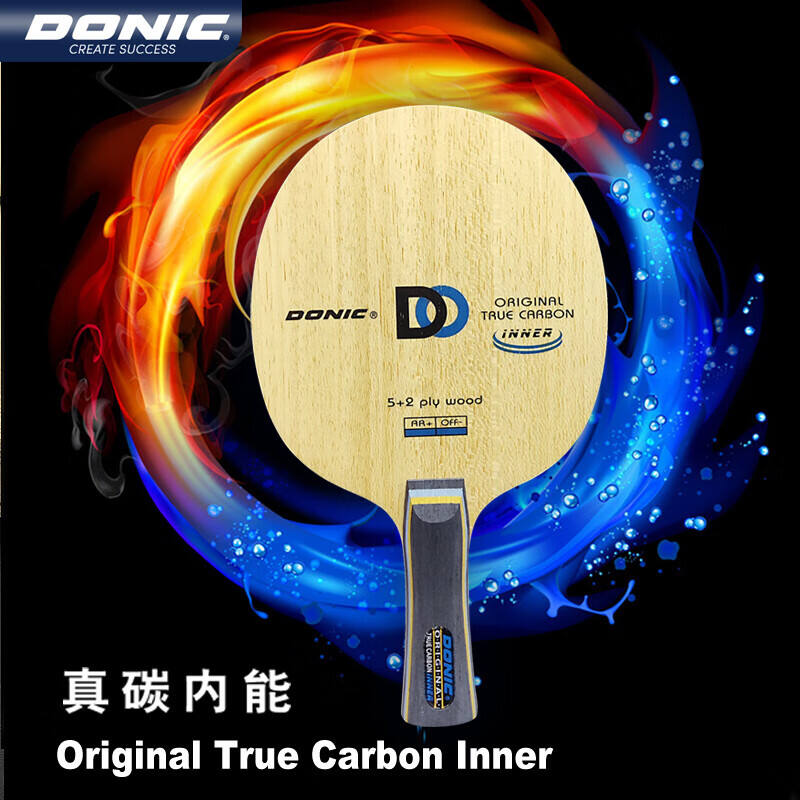 DONIC多尼克 Original True Carbon Inner7层混合芳基碳底板/33191快攻型底板