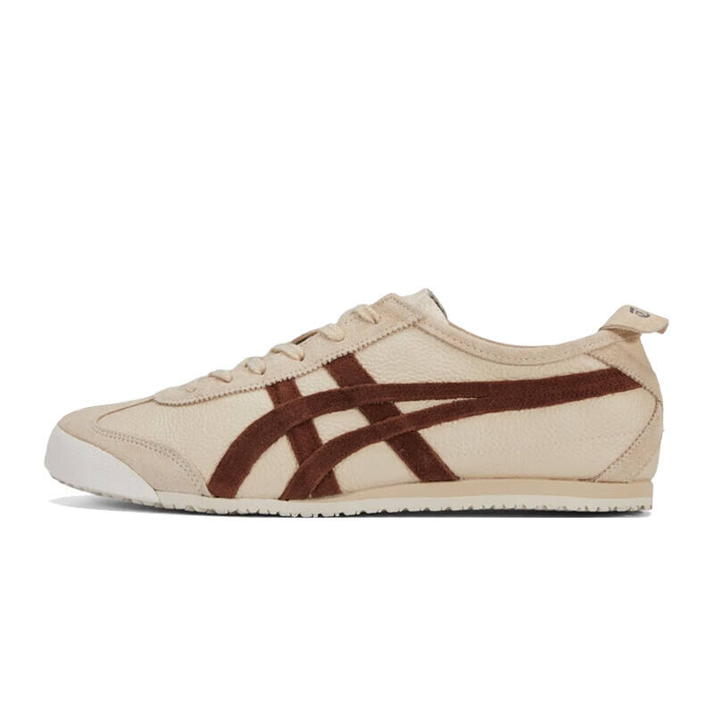 Onitsuka Tiger鬼?；⒛行?MEXICO 66運動鞋輕便透氣情侶休閑鞋 1183B391-251米色